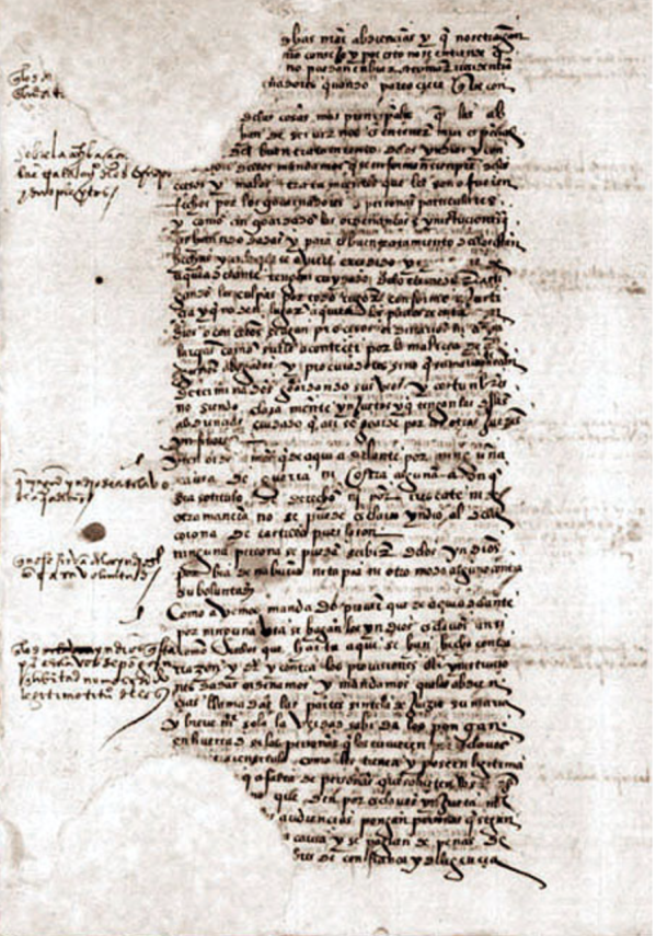 Las Leyes Nuevas -1542-