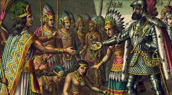 Moctezuma y Cortés -Dos hombres para un solo mundo-