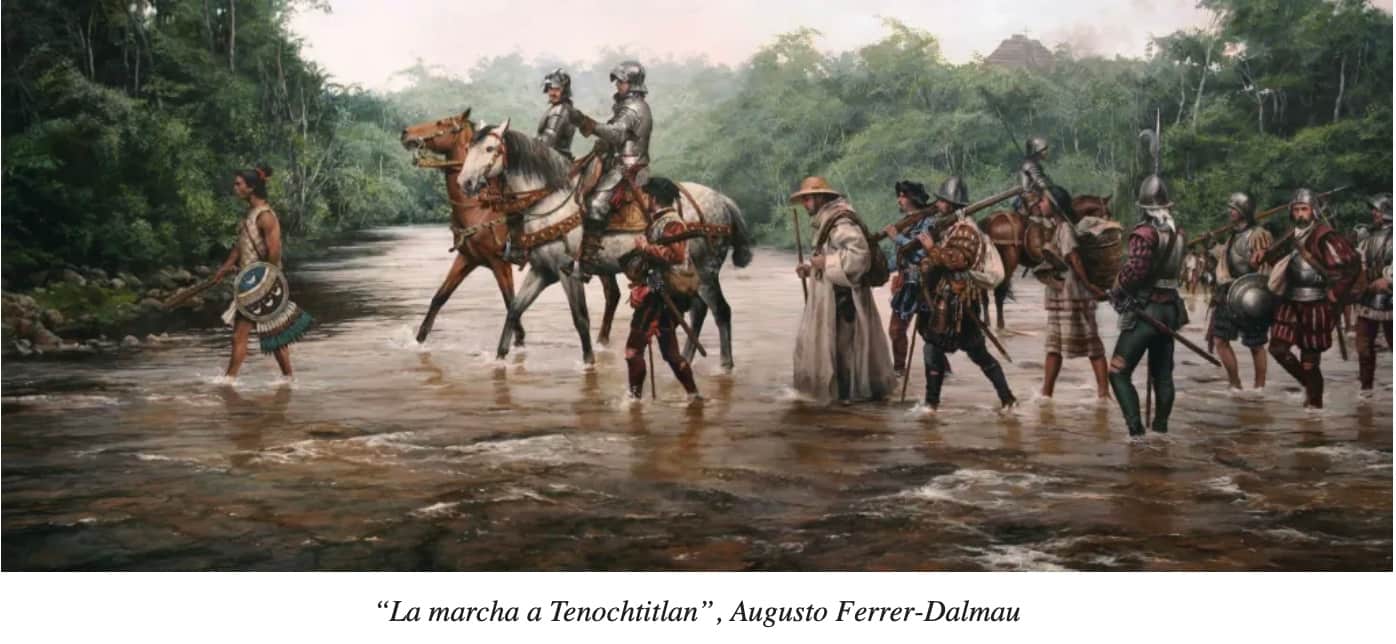 La marcha a Tenochtitlán
