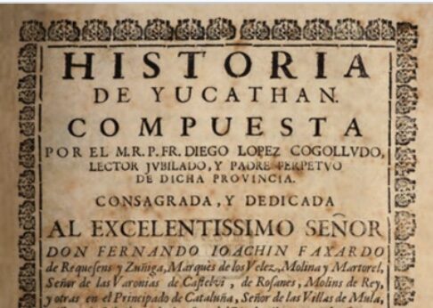 Diego López Cogolludo -Historia de Yucatán-
