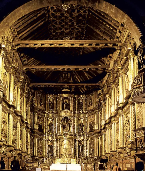 Altar mayor de la Iglesia de San Francisco