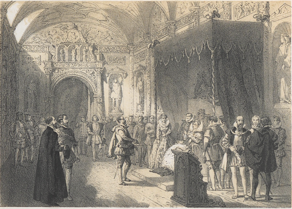 Ante isabel de Inglaterra