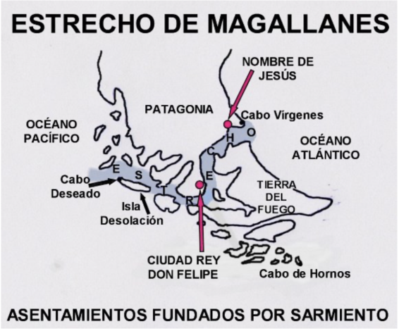 Fundaciones en el Estrecho de Magallanes