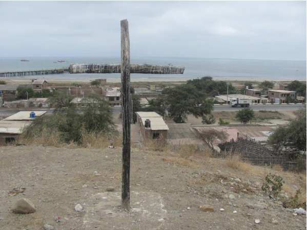 La cruz de los conquistadores en Tumbes