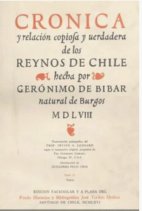 Cronica Reyno de Chile