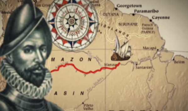 Francisco de Orellana y el río de las Amazonas