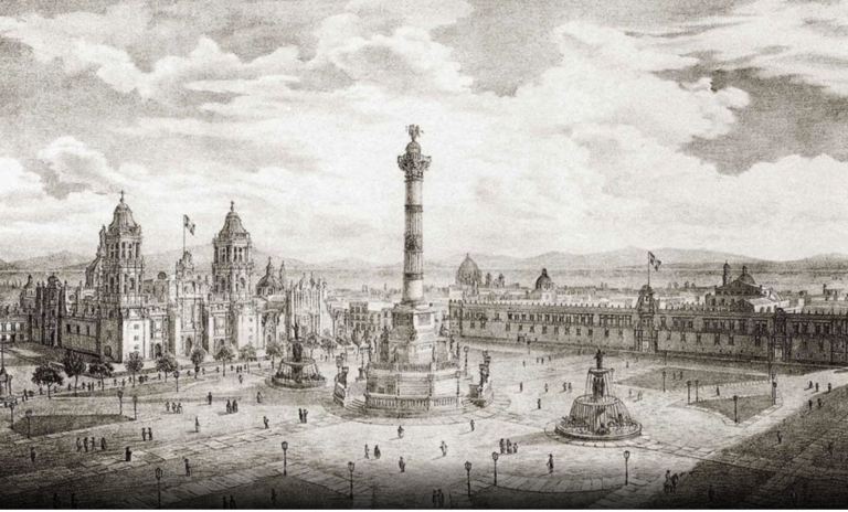 México sobre las ruinas de Tenochtitlan