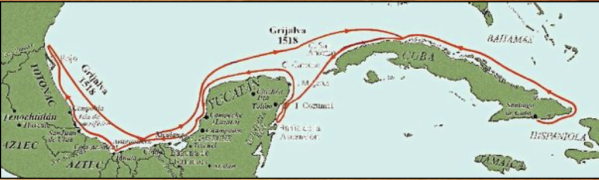 Juan Díaz: Itinerario de la Armada