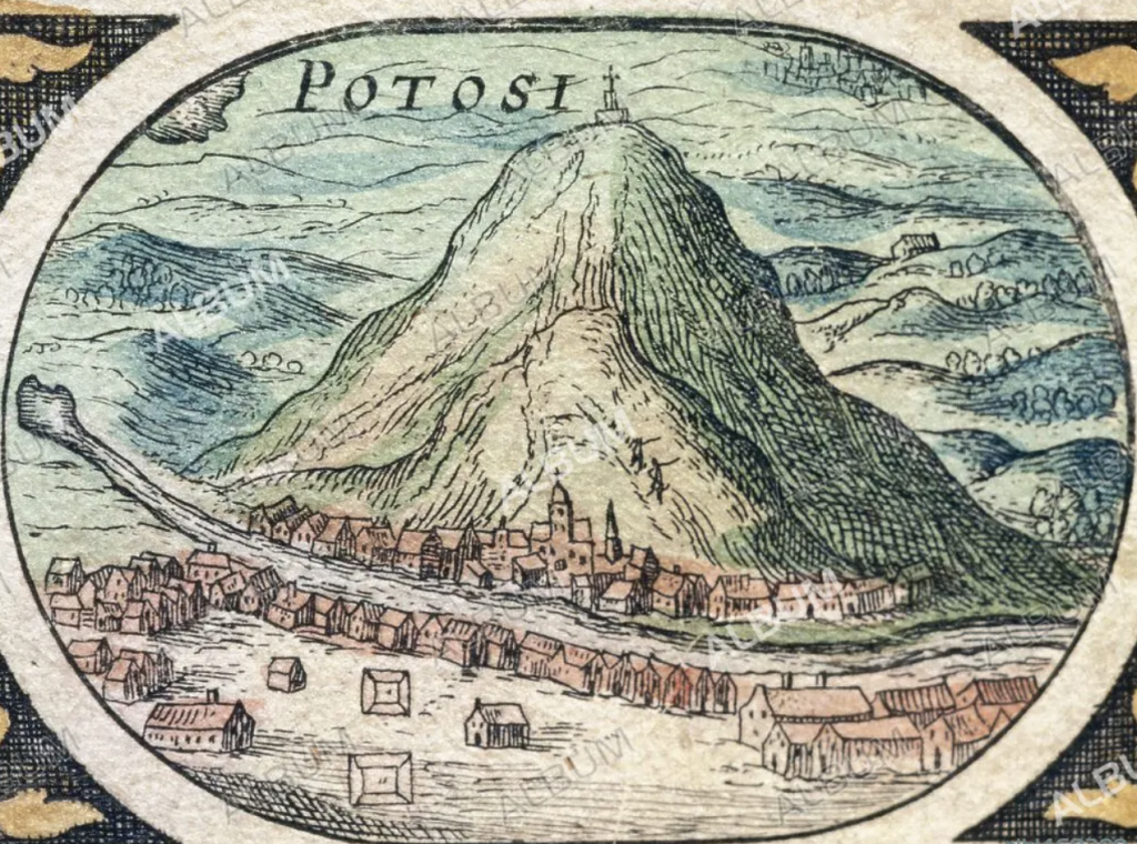 La Sierra de la Plata y el mito del Rey Blanco-Mapa