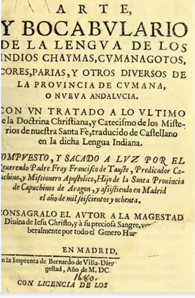 Los cumanagotos: Antes de Cumaná